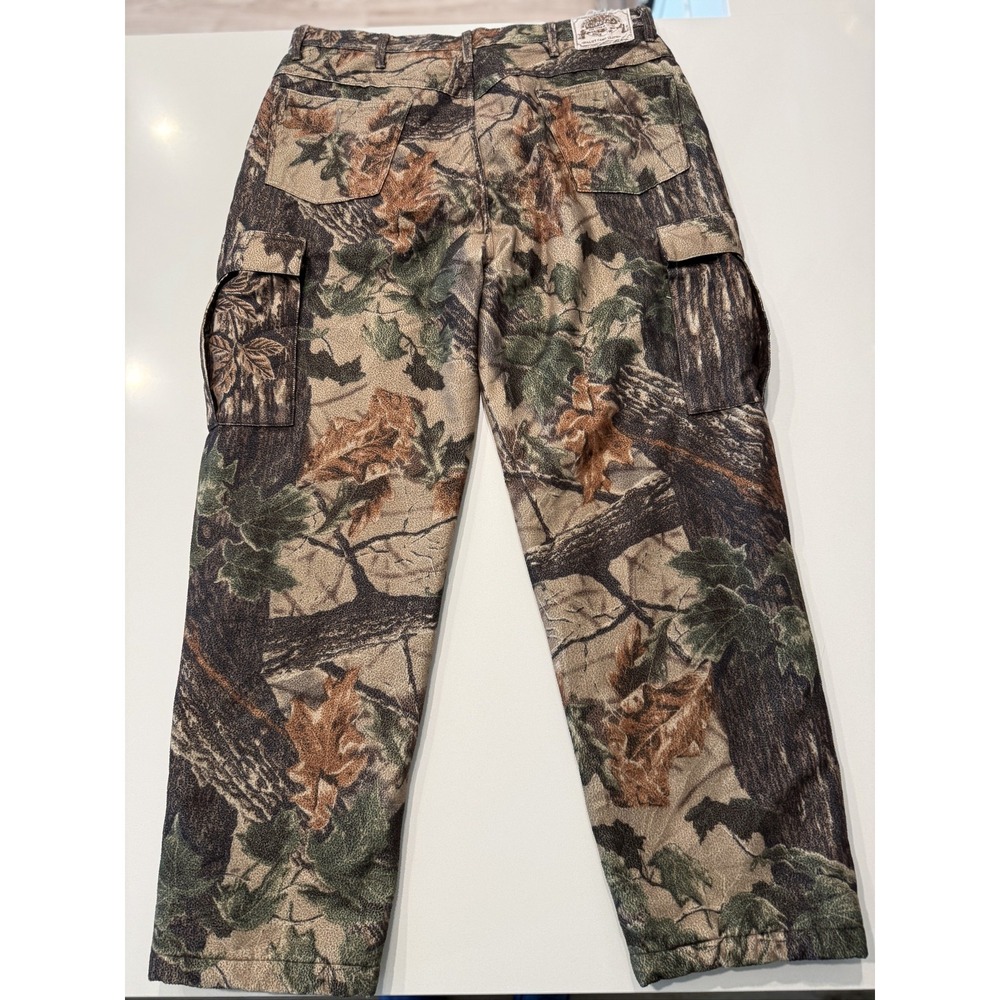 Cabela's Insulated Cargo Hunting Pants Men's 38 REG Camo Thinsulate